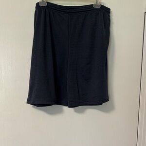 Wilson Black Men's Athletic Mesh Shorts